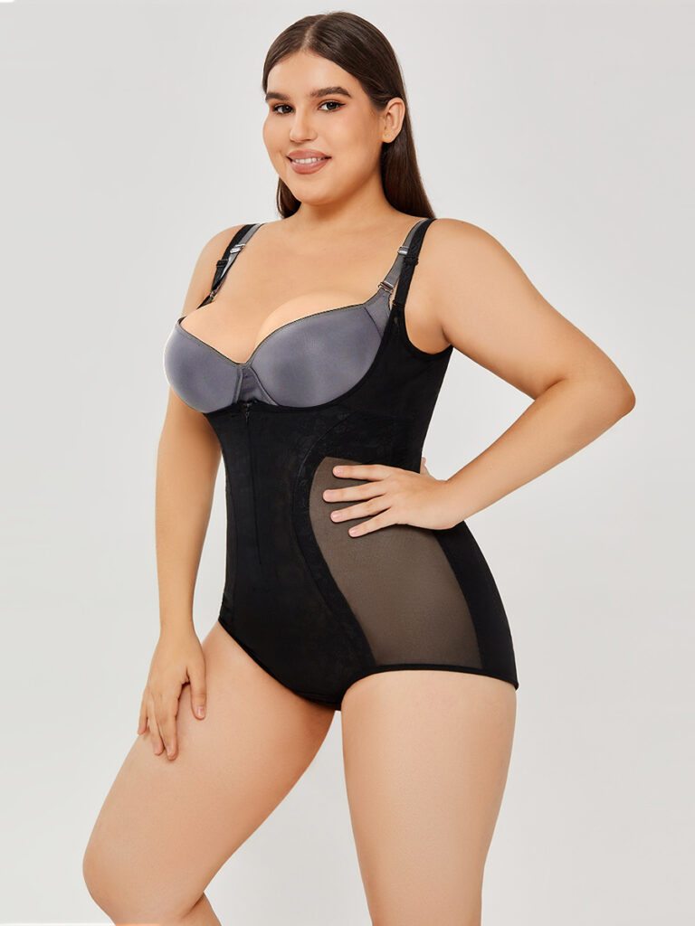 tummy control shapewear bodysuit for women